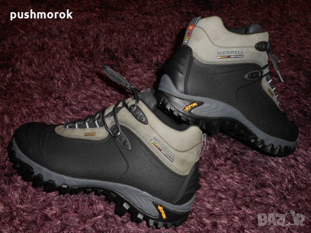 Merrell Thermo 6 Black Waterproof Vibram Hiker Boots, снимка 9 - Мъжки боти - 24076935