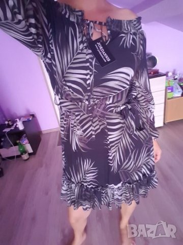 Нова рокля/М/L, снимка 2 - Рокли - 25790465