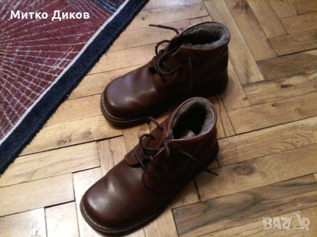 Зимни обувки-женски Стар №37естествена кожа с подплата, снимка 2 - Дамски боти - 23719462