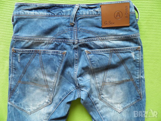 G-star A Crotch Tapered оригинални мъжки дънки W29/L30, снимка 5 - Дънки - 24915572