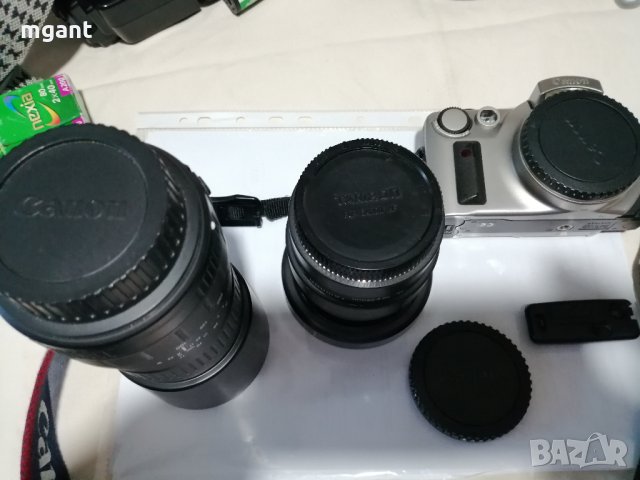 Canon EOS IX,класически фотоапарат+Canon PrimaSuper, снимка 8 - Фотоапарати - 26191452