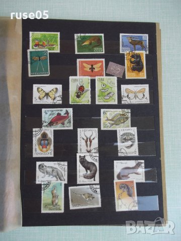 Класьор стар с пощенски марки, снимка 9 - Филателия - 25995319