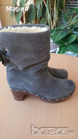 Боти на изгодна цена! Боти естествена овча кожа и вълна на марката UGG, снимка 5 - Дамски боти - 15631982