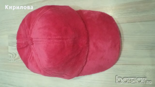 детска плюшена шапка, снимка 1 - Шапки, шалове и ръкавици - 15323666
