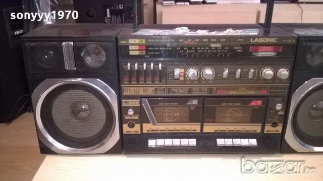 lasonic with disco light-голям двукъсетъчен-АНТИКА, снимка 11 - Ресийвъри, усилватели, смесителни пултове - 19438838