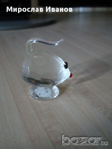 статуетка на мишка от кристал, снимка 6 - Подаръци за рожден ден - 17540943