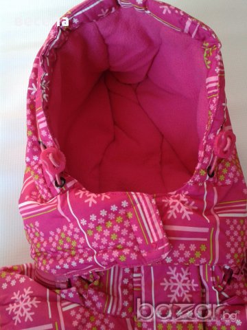 Зимно яке за момиче - Розово циклама, дебело, спортен модел, подходящо за ски и спорт, снимка 2 - Детски якета и елеци - 12698901
