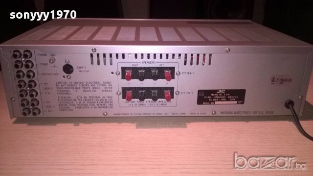 Jvc a-x40 stereo amplifier-350w-made in japan-внос швеицария, снимка 10 - Ресийвъри, усилватели, смесителни пултове - 12906678