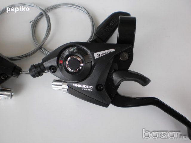Продавам колела внос от Германия  нови команди SHIWOOOO V-BRAKE 7 х 3 SPEED модел 2015г, снимка 2 - Части за велосипеди - 12262431
