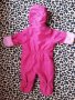 Детски розов зимен гащеризон за момиче  около 70 см, снимка 2