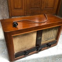 Старинно радио Millitary NORA Berlin FW 69-H от 1940г., снимка 3 - Антикварни и старинни предмети - 22909807
