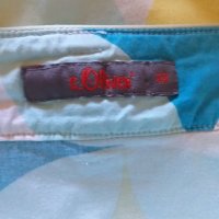 Дам.пола-"s.Oliver"/памук+ликра/,цвят-шарена. Закупена от Италия., снимка 4 - Поли - 26001685