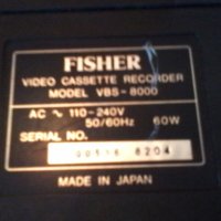 FISHER Betamax -видеомагнетофон, снимка 8 - Плейъри, домашно кино, прожектори - 22319943