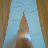 Бял дънков панталон, снимка 1 - Дънки - 16787476