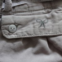 Кадифен панталон с коланче-момиче/6 м., снимка 3 - Панталони и долнища за бебе - 25209977