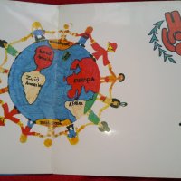 Голоса будущего (Voices del Futuro). Международна детска асамблея "Знаме на мира"   ВЕА 10461, снимка 3 - Грамофонни плочи - 25359973