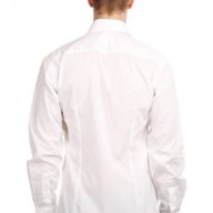 Бяла памучна риза, снимка 5 - Ризи - 7062932