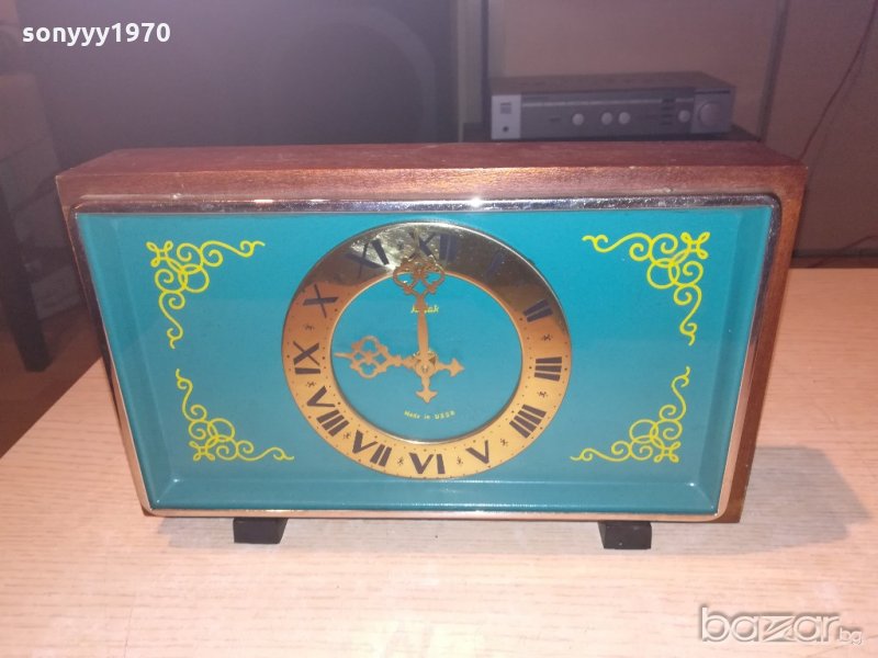 руски ретро часовник-за колекция-27х17х7см, снимка 1