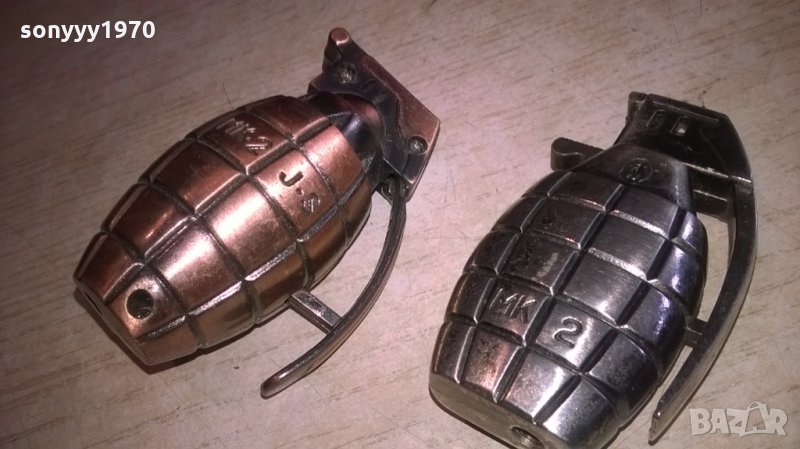 лимонки/гранати-за колекция/декор-метални, снимка 1