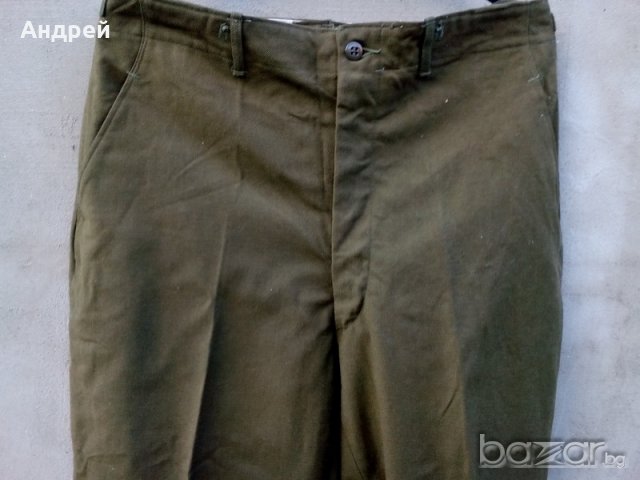 Военен панталон М-1951, снимка 2 - Антикварни и старинни предмети - 18289558