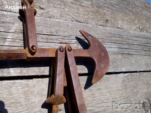 Старинен кантар, снимка 3 - Антикварни и старинни предмети - 17421521