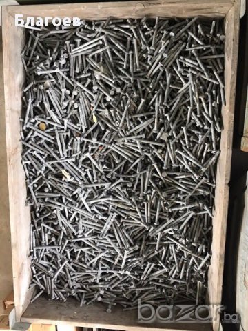 Болтове, гайки и крепежни елементи , снимка 11 - Други инструменти - 17563893