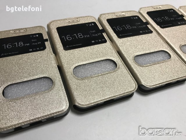 Samsung Galaxy J3 2016,J5 2016,J7 2016,A3 2016,S6 Edge,S7 Edge калъф с прозорци, снимка 3 - Калъфи, кейсове - 17000423