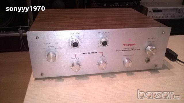 Target sd-2500-retro amplifier-stereo-внос швеицария, снимка 3 - Ресийвъри, усилватели, смесителни пултове - 15549712