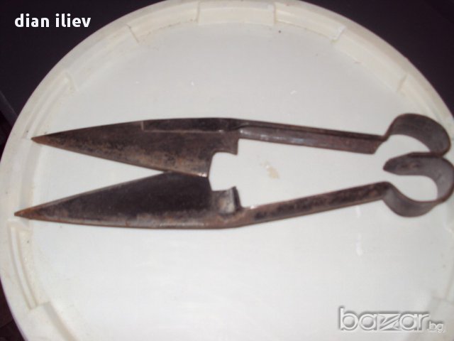 Стара овчарска ножица, снимка 1 - Антикварни и старинни предмети - 13904451