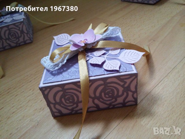 Експлодираща кутия с орхидеи, снимка 9 - Подаръци за сватба - 25877228