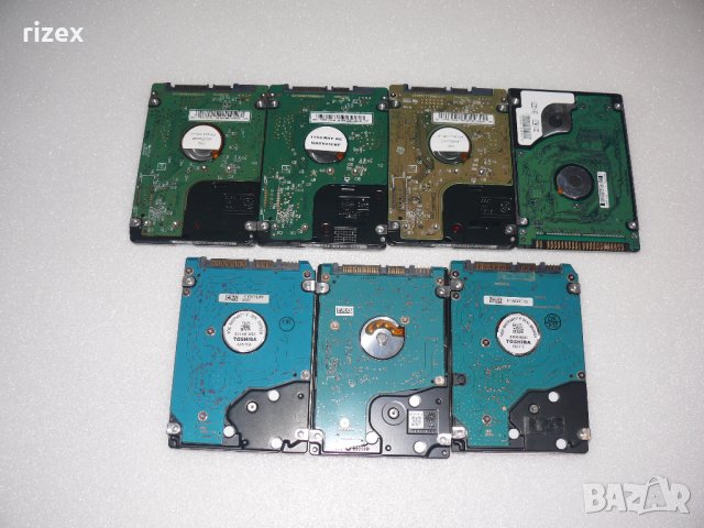 Стари HDDs за лаптоп (за части), снимка 2 - Твърди дискове - 23151013