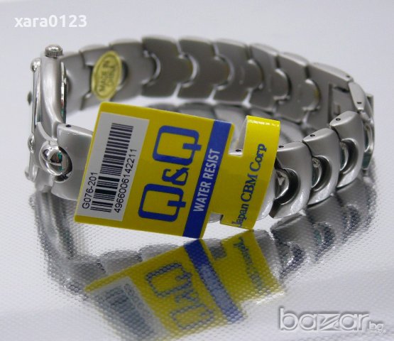 -51% Унисекс часовник Q&Q G076-201Y, снимка 2 - Дамски - 18734934