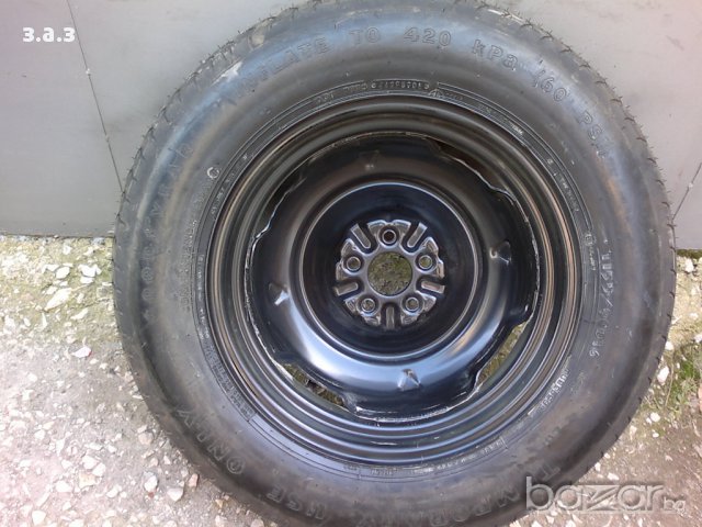 Резервна гума патерица за subaru outback, forester 16, 17 и 18 цола 5x100, снимка 6 - Гуми и джанти - 13534247