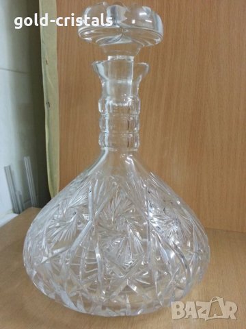 Кристална гарафа, снимка 11 - Антикварни и старинни предмети - 23533514