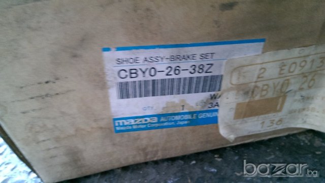 Челюсти Mazda Premacy / Мазда Премаси / Задни накладки спирачни накладки Mazda Premacy / C1Y02638Z, снимка 2 - Части - 20162649