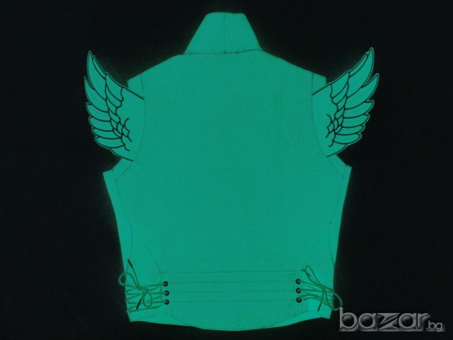 ADIDAS JEREMY SCOTT WINGS GLOW IN THE DARK Светещ Елек size XL, снимка 4 - Якета - 6552782