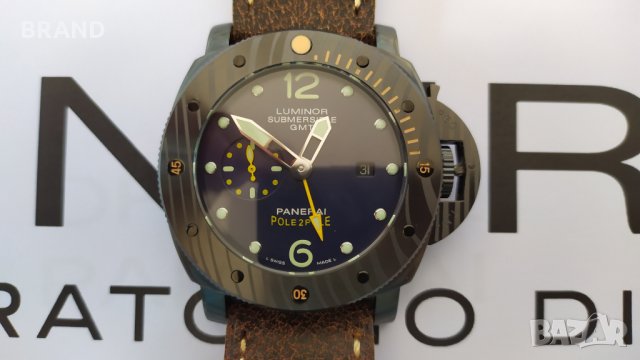 Panerai Luminor SUBMERSIBLE CARBOTECH™ Pole2PoleGMT механичен клас 5A+