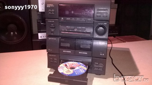 Goldstar ffh-333l-tuner/cd/deck2/revers/aux-внос швеицария, снимка 4 - Ресийвъри, усилватели, смесителни пултове - 13846437