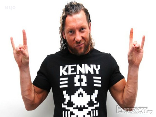 Тениска кеч WWE NJPW Kenny Omega The Cleaner Bullet Club, снимка 2 - Тениски - 20339628