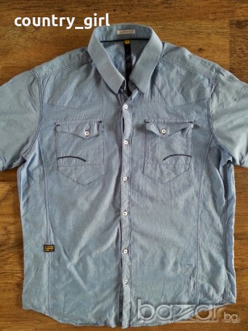 g-star essentials tacoma - страхотна мъжка тениска, снимка 4 - Ризи - 20912594