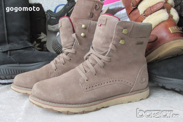 Водоустойчиви GORE-TEX туристически обувки, 39- 40,VIKING original, унисекс боти,фин естествен велур, снимка 5 - Дамски боти - 20838487