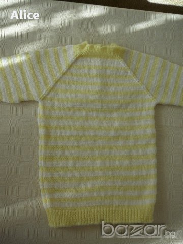 Нова плетена блуза ръст 92-98см, снимка 5 - Бебешки блузки - 8722910