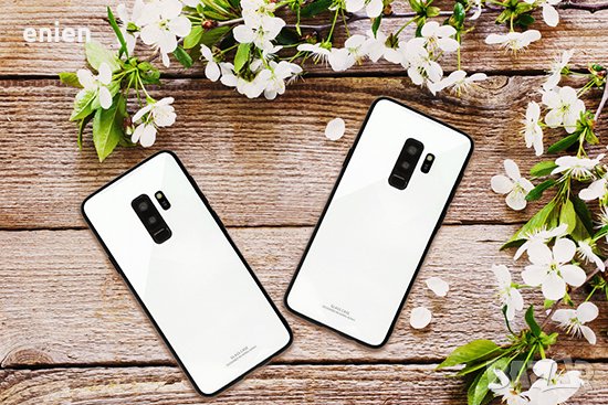 ТОП! Стъклен калъф за Huawei Y7 Prime 2018 / Бял / Черен /, снимка 3 - Калъфи, кейсове - 24159704