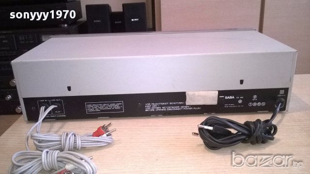 saba cd-180 deck-внос швеицария, снимка 13 - Ресийвъри, усилватели, смесителни пултове - 17998599