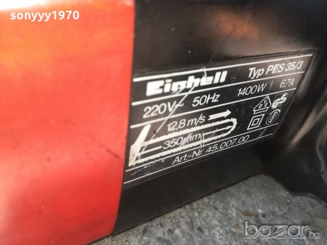 поръчана-EINHELL-червена малка и компактна резачка-внос швеицария, снимка 6 - Други инструменти - 21213944