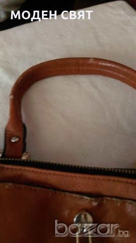 Дамска чанта от естествена кожа, снимка 6 - Чанти - 21415768