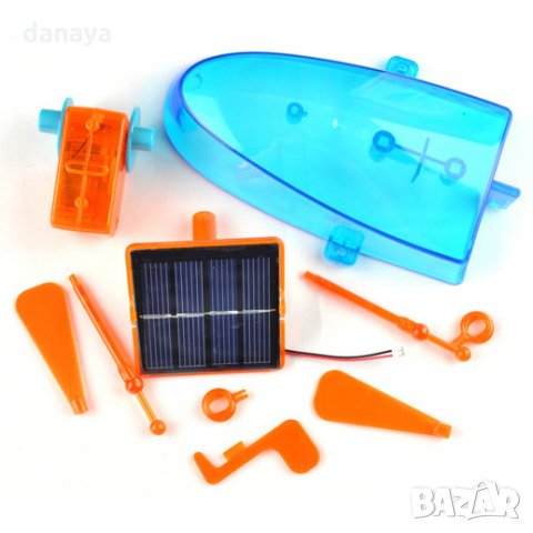 Детска соларна играчка лодка с гребла соларен конструктор Супер забавление за лятото, снимка 5 - Рисуване и оцветяване - 21496567