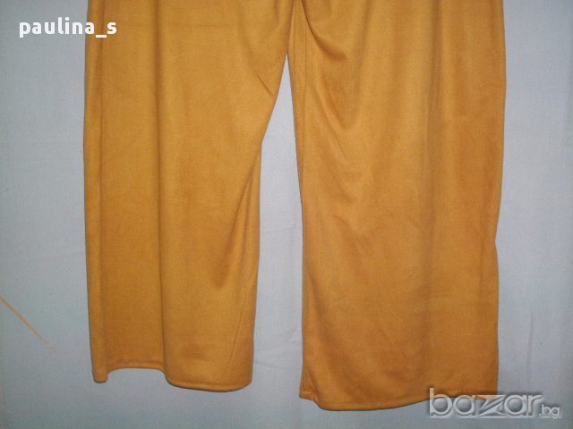 Еластични велурени / кадифени бермуди / голям размер / широк крачол , снимка 3 - Къси панталони и бермуди - 14668788