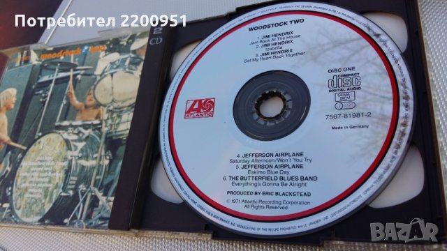 WOODSTOCK, снимка 4 - CD дискове - 24441771