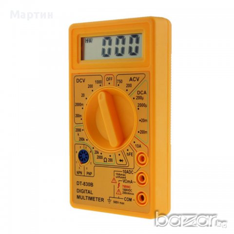 Digital Multimeter мултиметър мултимер мултицет мултитестер , снимка 5 - Други инструменти - 17832408